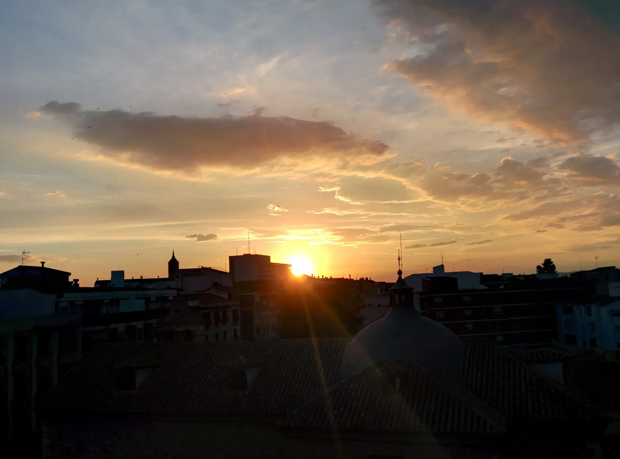 Atardecer en Ciudad Real