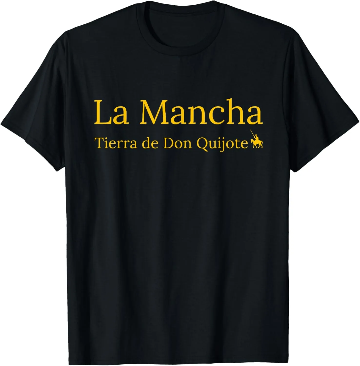 Camiseta La Mancha, Tierra de Don Quijote de Don Qixo